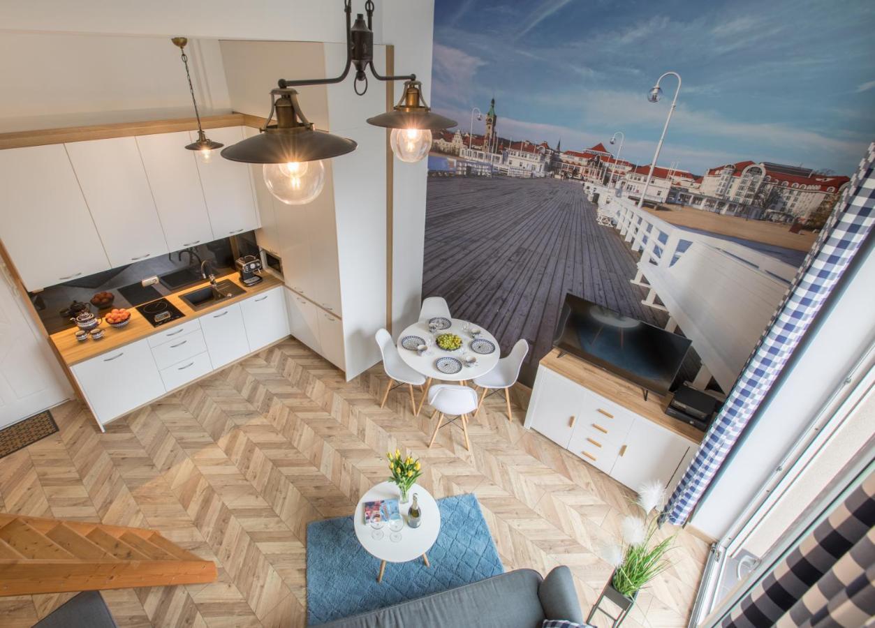 Apartament Chopina 5 M5 - Centrum Sopotu 3 Min Do Monciaka Esterno foto