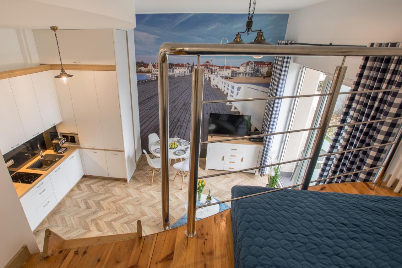 Apartament Chopina 5 M5 - Centrum Sopotu 3 Min Do Monciaka Esterno foto
